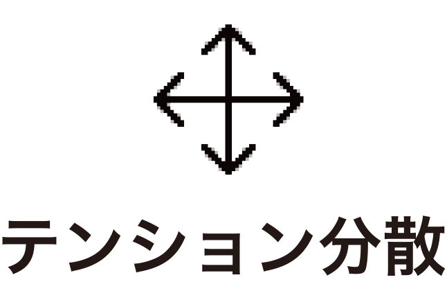 テンション分散