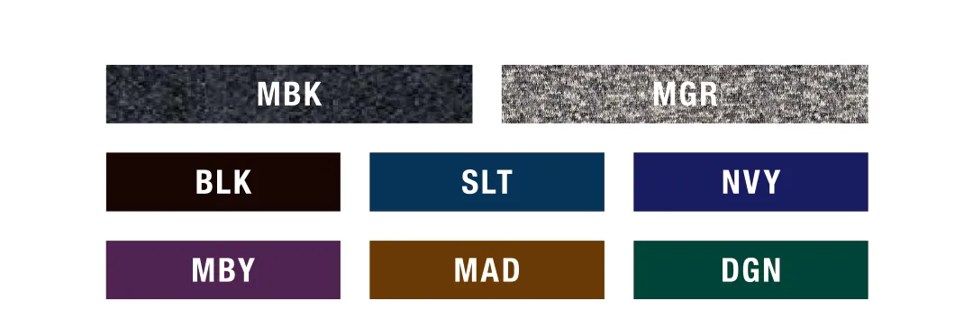 カラーバリエーション & マーク情報